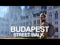 Budapest Hungary in 4K - Walking the streets of Buda