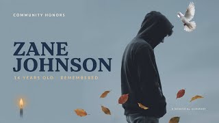 Community Honors Missing 14-Year-Old Zane Johnson After He Is Found Dead