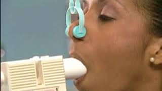 Spirometry Demonstration: Medium version - Using Satellite/Base Station spirometer