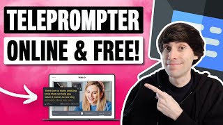 Online Teleprompter for Video - FREE!  (Never forget your script again)