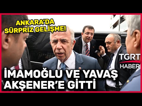 Ekrem İmamoğlu ve Mansur Yavaş’tan Akşener’e Sürpriz Ziyaret! İYİ Parti’ye Gittiler - TGRT Haber
