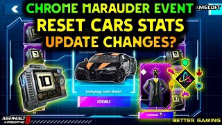 New Reward Car Stats 🤯 Chrome Marauder Event Update Changes | Asphalt 8 Update73