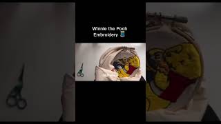 Winnie the Pooh | Hand Embroidery Tote Bag | Beginner | ASMR