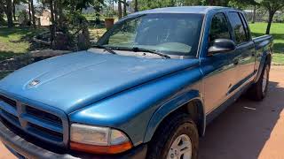 FOR SALE:  2002 DODGE DAKOTA 2WD V8 QUAD CAB 4.7L SPORT TRUCK