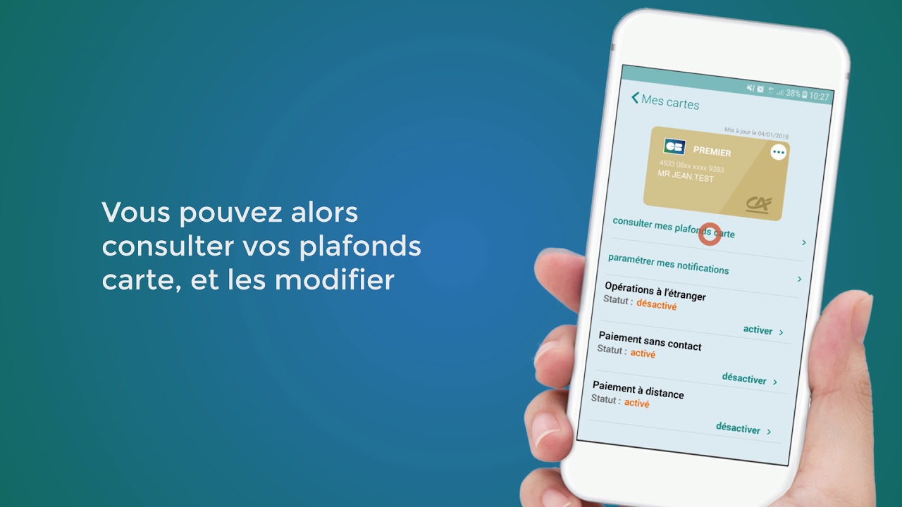 Tutoriel Ma Carte Ca Comment Augmenter Ses Plafonds Carte