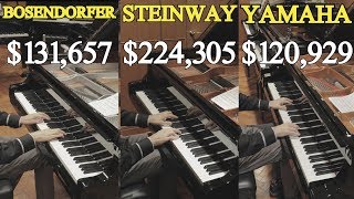Can You Hear The Difference Between a Steinway, Yamaha and Bosendorfer? chords