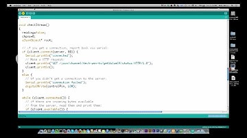 Checking uStream With An Arduino - Let