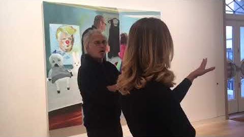 Eric Fischl 2018 london gallery talk 1