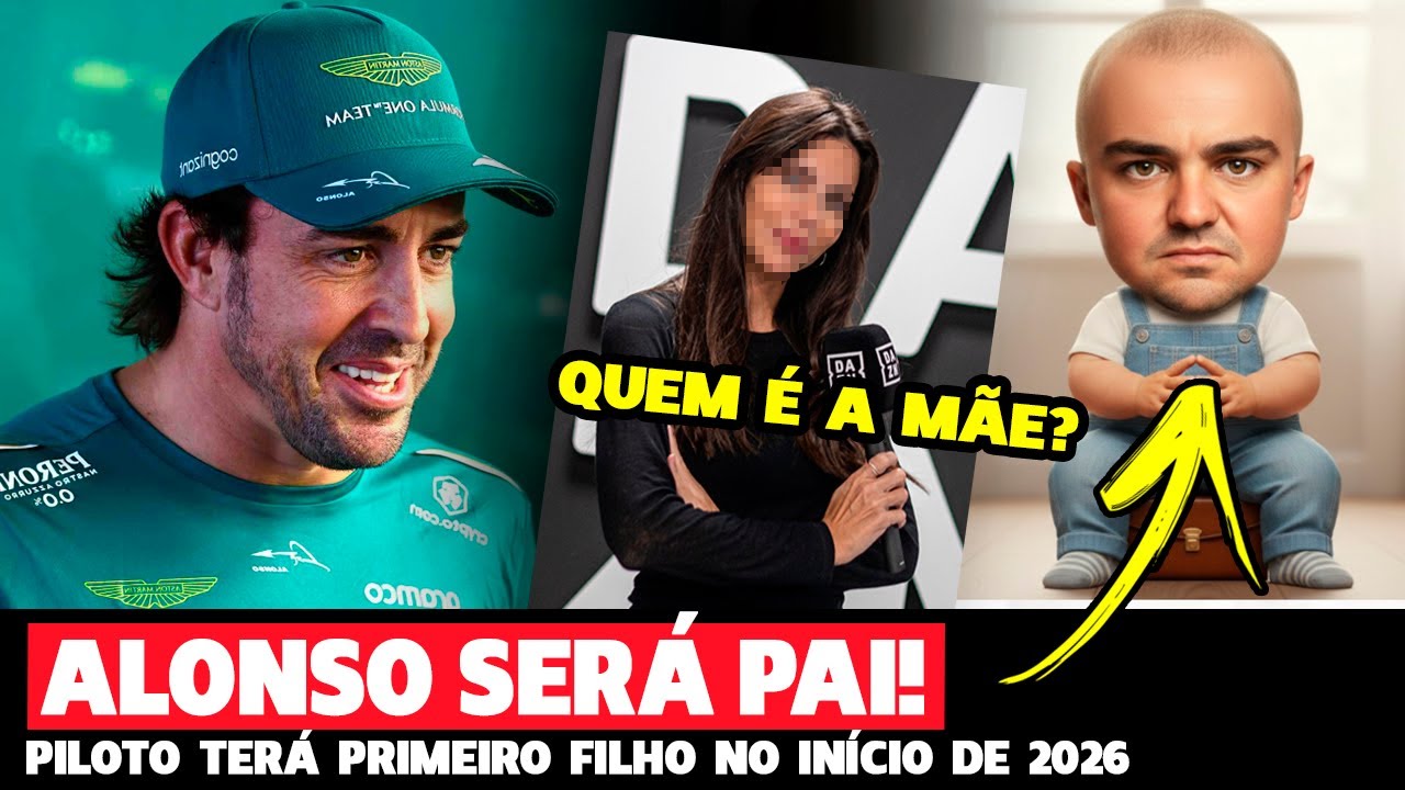 🚨CONFIRMADO: FERNANDO ALONSO SERÁ PAI DE SEU 1º FILHO EM BREVE ...