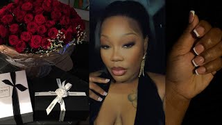 Weekly Vlog - emotional 🥹 self care products-surprise bday gift 🎁 luxury shopping screenshot 4