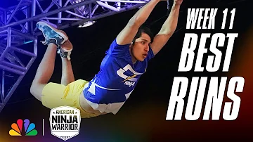 Top 7 Most Epic Stage 1 Runs | American Ninja Warrior | NBC