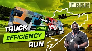 Nordschleife mit 40 Tonnen – Der Truck Efficiency Run powered by KRONE | TRAILER HEADS