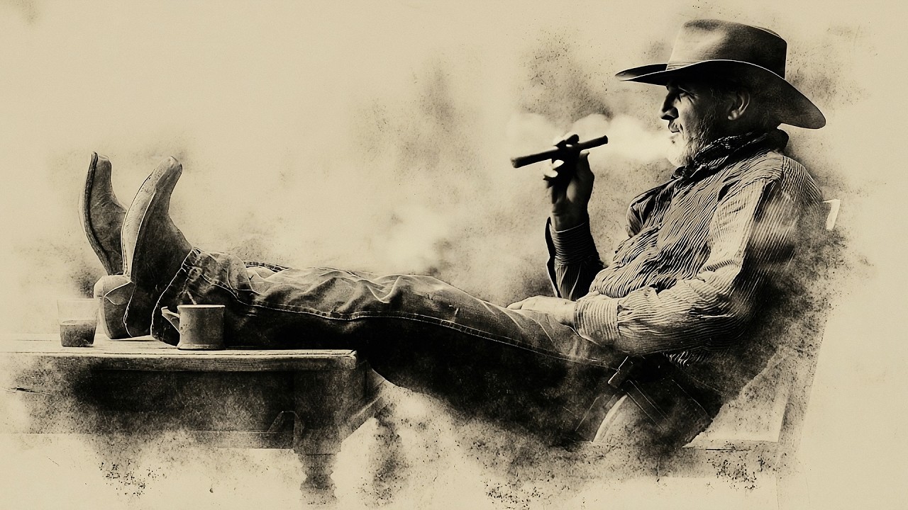 Wild Hearts | Nostalgic Western Ambient for Quiet Evenings | Country Guitar Background Music