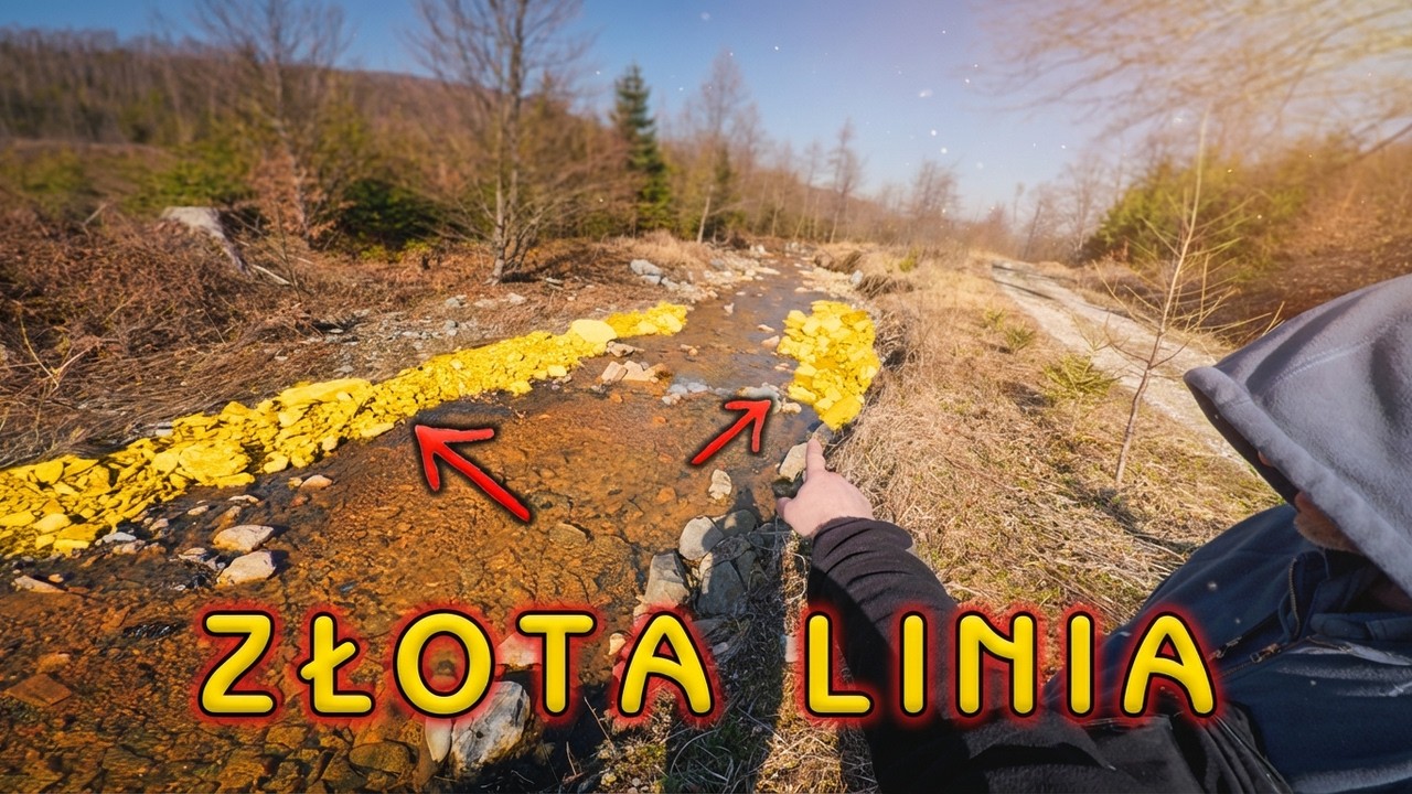 Złota linia! Gdzie najlepiej szukać złota? W tych miejscach jest go najwięcej! Polskie złoto #74