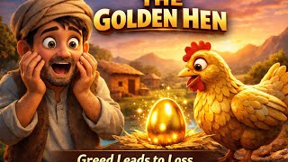 The Golden Hen | Moral Cartoon Story for Kids | Pixar 3D Animation screenshot 5