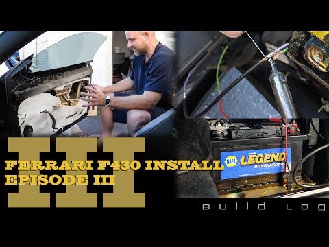 Ferrari F430 Audio System Install Episode 3: Finish Wiring Doors and Repair Harnesses