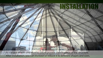 Fabric Building Structure, Structure, Air-Dome Structure by Han A Tech / 한아테크