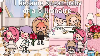 I became sugar baby of a billionaire 💔😈💸💍 | Toca Life World ✨| Sad Story 💗 | Toca Boca