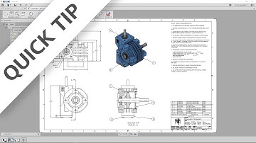 QUICK TIP: Multi Sheet Drawings