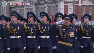 Генеральная репетиция парада Победы состоялась в Новосибирске