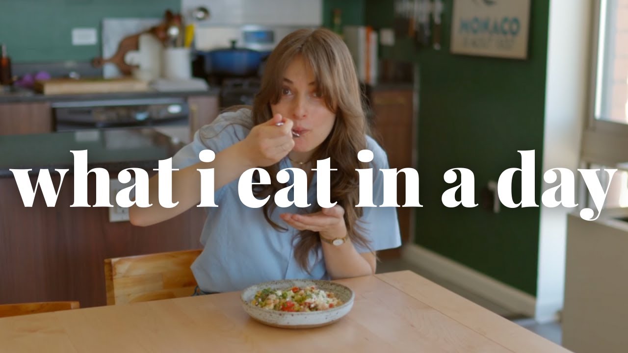 What I Eat in a Day | EASY vegetarian and gluten free friendly recipes in collab with Some Shelly