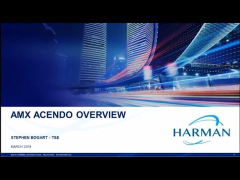 Acendo Webinar by Harman