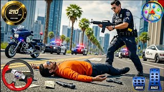Police Car Chase Simulator 3D Game - Real Cop Car Driving Simulator 2025 - Android Gameplay