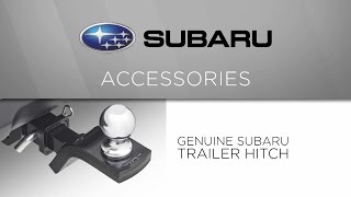 Genuine Subaru Accessory - Trailer Hitch Assembly