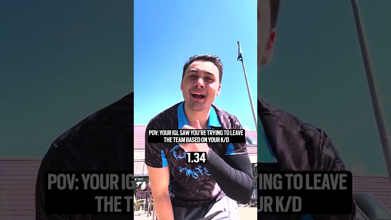IGL reacts to you leaving based on your KD