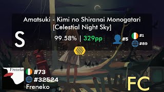 Freneko Amatsuki - Kimi No Shiranai Monogatari Celestial Night Sky Hd 99.58% 329Pp