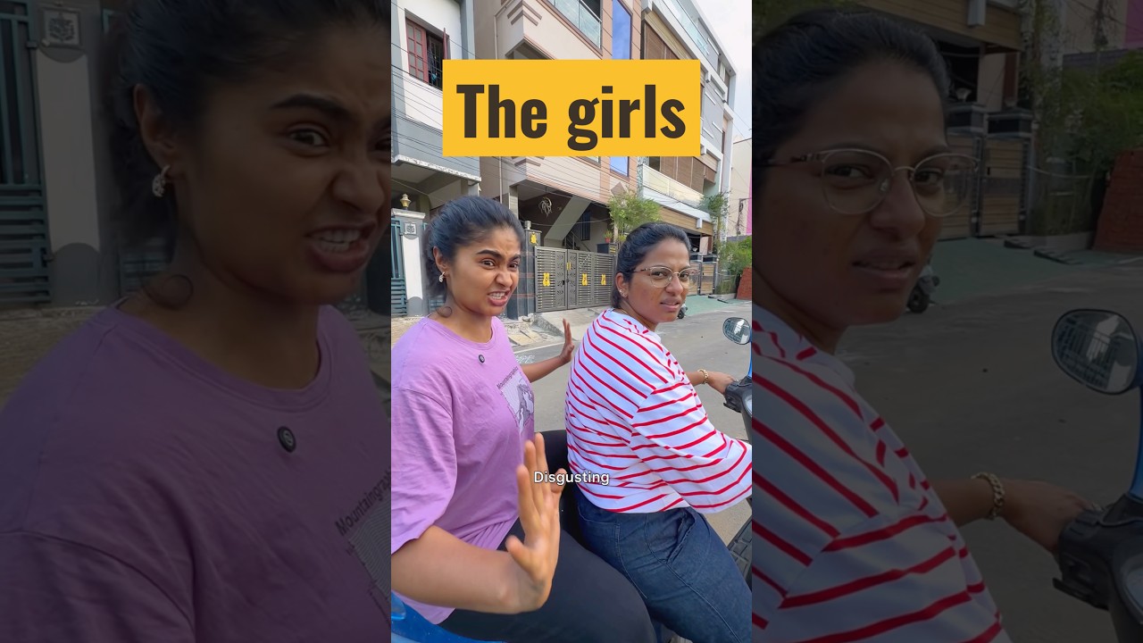 உங்களுக்கு எல்லாம் எப்படி license கொடுத்தாங்க 🤣😂 The girls 😂 #sathishdeepacomedy #amruthaabishek