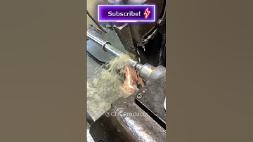 Restoration and cleaning of rust of the power steering shaft #process #cnc #processing #cncmachine