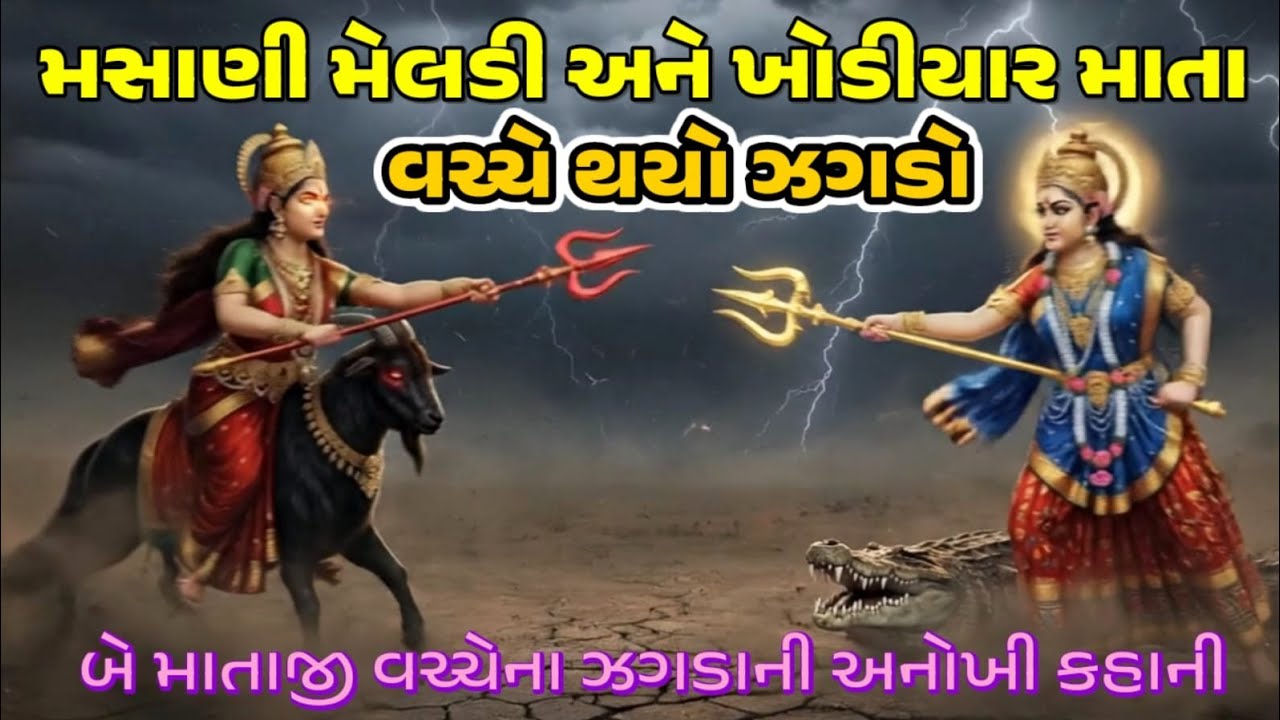 ખૂંખાર મેલડી માં અને ખોડીયાર માં નો ઝઘડો | મસાણી મેલડી | મેલડીનો ઈતિહાસ | khunkhar meladi |Khodiyar 