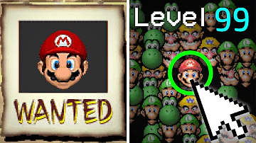 Using Image Recognition to find Mario