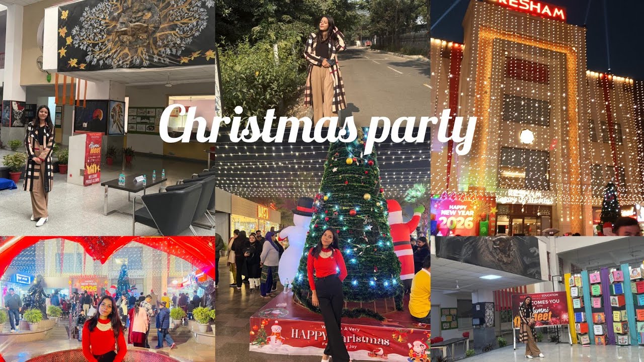  Alumni Meet |Christmas Night ✨🌲