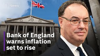 Inflation Spike: Bank of England warns prices will rise
