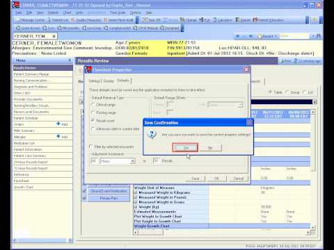 Improving Cerner Chart Load Speed