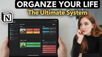 🎯Master Productivity with Notion: Ultimate Guide to Organizing Your Life in 2025!✨