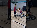 Blind Folded 1v1 Basketball GONE WRONG 🤣 #shorts
