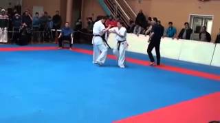 Front Flip Knockout Karate Kick Is Absolutely Sick