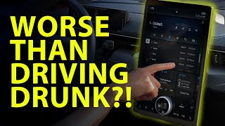 Distracted Driving is a BIG PROBLEM! Your Car's Touchscreen MAKES IT WORSE!