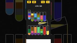 water sort puzzle level 589
