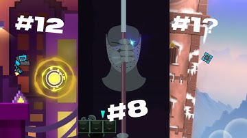 Ranking EVERY EVENT LEVEL IN GD! (so far)