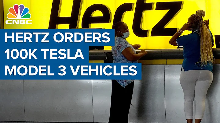 Hertz orders 100,000 Tesla Model 3 vehicles