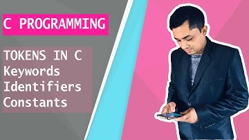 Tokens(Keywords,Identifiers and constants) in C programming.