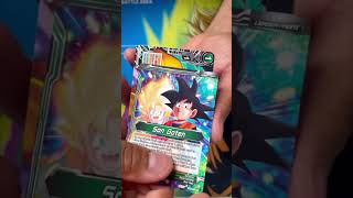 Opening a pack of Dragonball cards Day 32 shorts dragonballsuper packopening