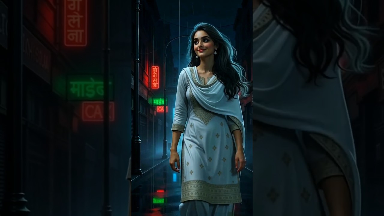 🌙 सुनसान गली की भूतिया लड़की | Horror Story in Hindi 👻