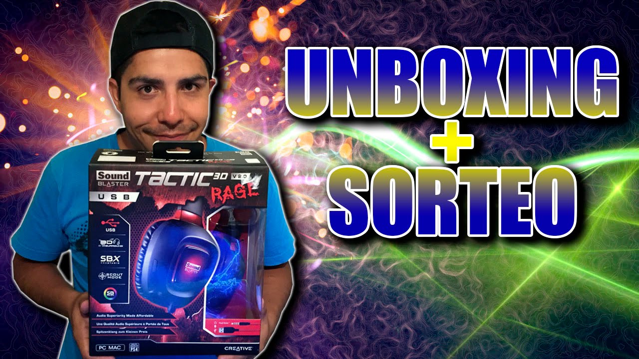 Unboxing "Tactic 3D Rage" + Sorteo | Kaggros