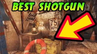 FALLOUT 4 BEST SHOTGUN IN THE GAME! Making The Best Character Build