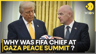 FIFA Chief Gianni Infantino Present At Gaza Peace Deal in Egypt | WION News